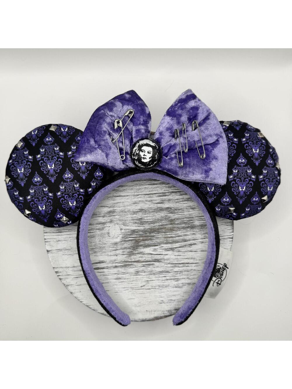 Disney Parks Haunted Mansion Madame Leota Minnie Mouse Ears Headband BNWOT
